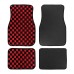 Yicplu Red Car Floor Carpet - Stylish and Durable Floor Protection for All Vehicles
